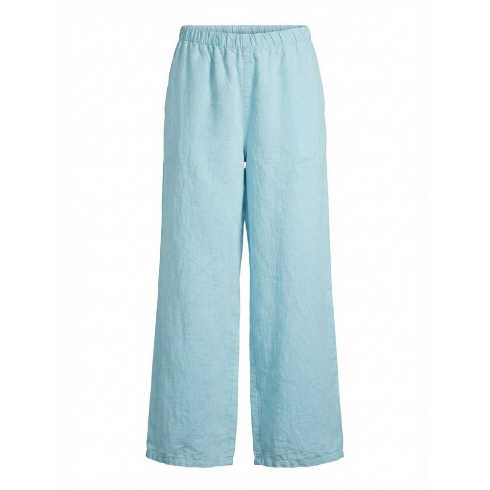 Bryn Walker Xl Linen Pants Wide Leg Boho Summer Beach Natural Stretch